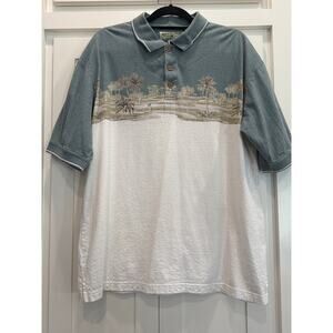 Boca Classics Club Golf Vintage Polo 90's Y2K 100% Cotton LG